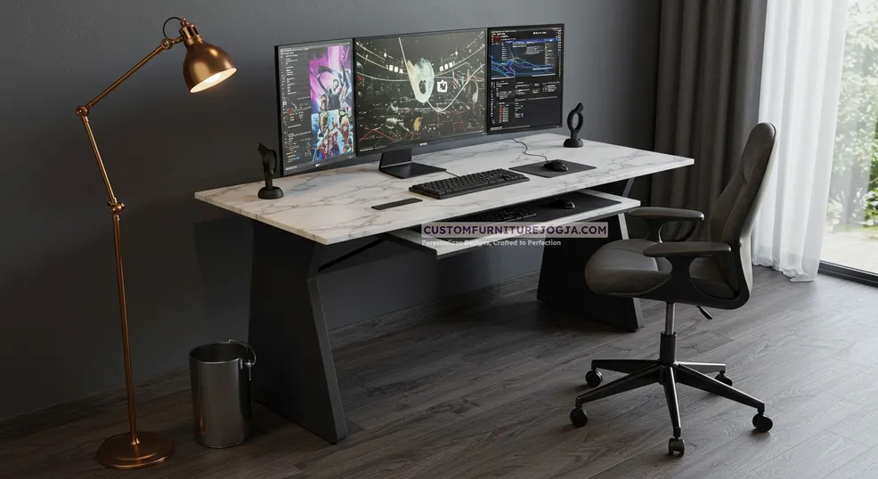 Jasa Pembuatan Meja Gaming Jogja